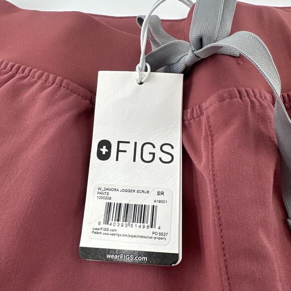 Figs Mauve Zamora Jogger Scrub Pants Small Reg - Picture 5 of 9